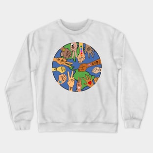 Save the Planet Earth Day Crewneck Sweatshirt